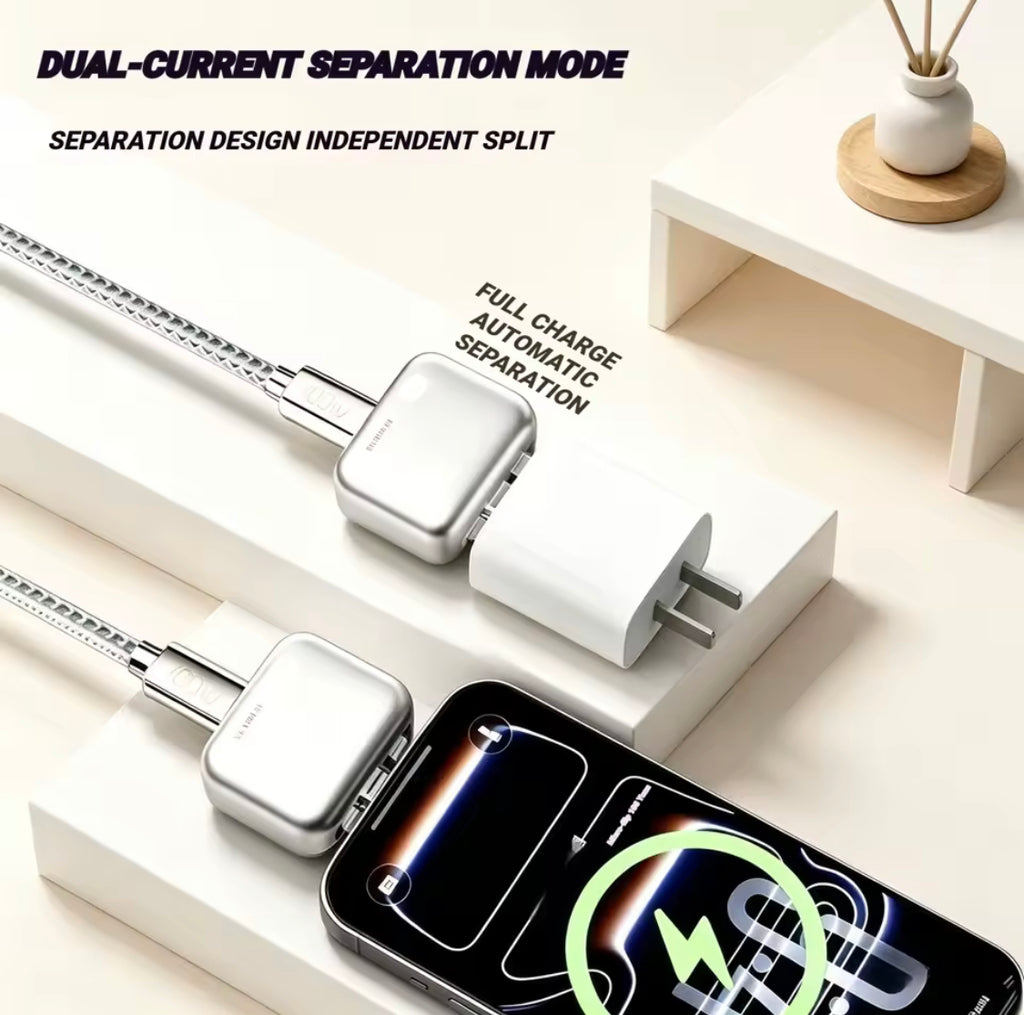 140W Faster Charger Phone Adapter With Auto Power Cutouff & Ejects Phone When Fully Charged