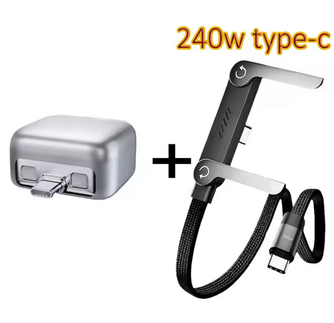 140W Faster Charger Phone Adapter With Auto Power Cutouff & Ejects Phone When Fully Charged